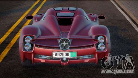 Pagani Utopia 2023 Cherkes for GTA San Andreas