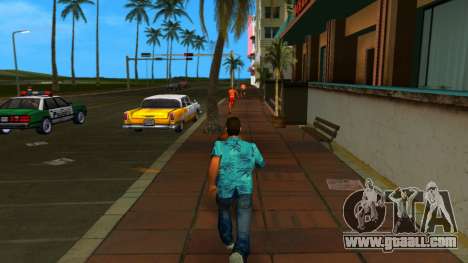 People run away from you for GTA Vice City
