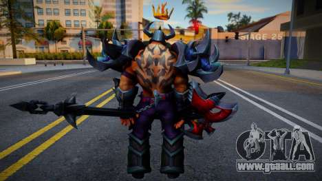 Skin Pentakill De Mordekaiser Con Armas for GTA San Andreas