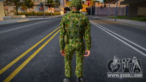 Skin Del Tío Gilipollas De Cj Con Traje Militar for GTA San Andreas