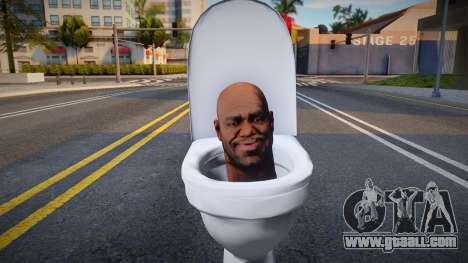 Skin De Skibidi Toilet Cabeza De Coach Left 4 De for GTA San Andreas