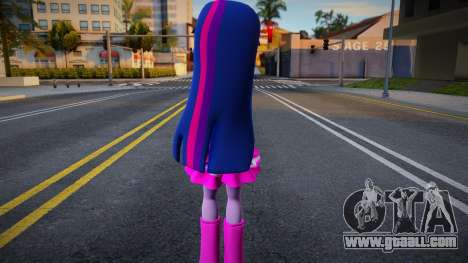 Twilight Sparkle Party Dress for GTA San Andreas