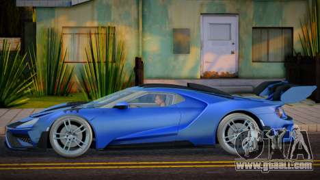 Ford GT 2018 Dia for GTA San Andreas