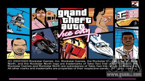2K AI Upscaled Loading Screens And Splashes for GTA Vice City