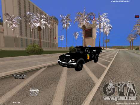 Ford Ranger 2008 Colombian Military Police for GTA San Andreas
