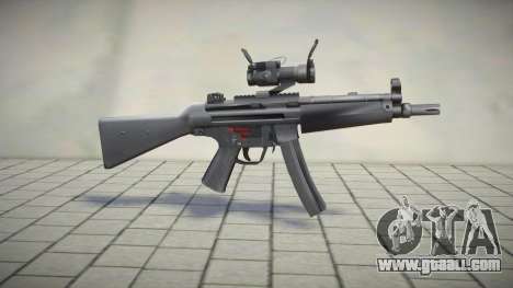 MP5a4 (Aimpoint) for GTA San Andreas
