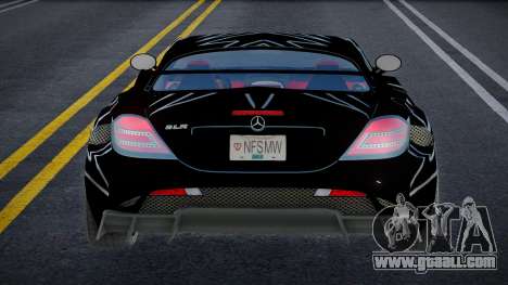 [NFS Most Wanted] Mercedez Benz SLR Cordial for GTA San Andreas