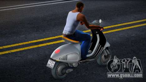 Moped Vespa for GTA San Andreas