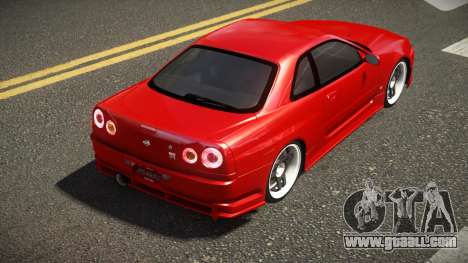 Nissan Skyline R34 GT-R SC V1.2 for GTA 4
