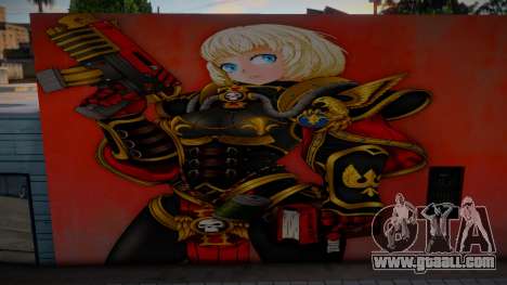 Mural Hermana de Batalla for GTA San Andreas
