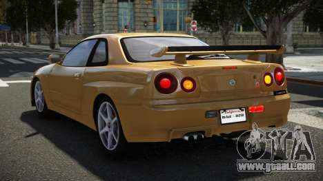 Nissan Skyline R34 GTR V1.1 for GTA 4