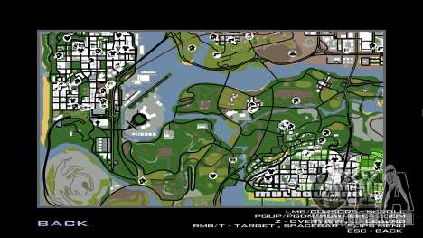 Tags on the radar in the style of GTA 4 for GTA San Andreas