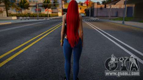 Red Head Girl for GTA San Andreas