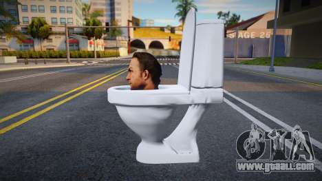 Skin De Skibidi Toilet Cabeza De Nick Left 4 Dea for GTA San Andreas