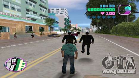 The Bodyguards in Black Suits for GTA Vice City