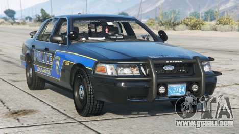 Ford Crown Victoria Police Japanese Indigo