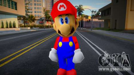 Mario 64 (First Version Game) for GTA San Andreas