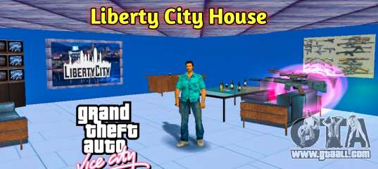 Liberty City House New Map for GTA Vice City