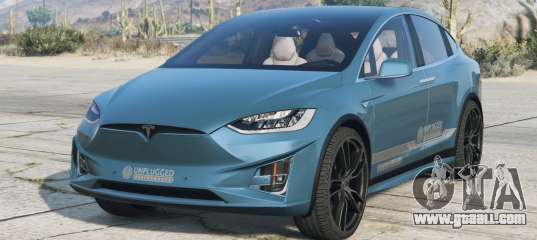 Tesla Model X P90D 2017 for GTA 5