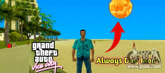 Always Day Mod for GTA Vice City