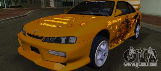 Nissan 200SX S14 98 SILVIA_CUSTOM18 for GTA Vice City