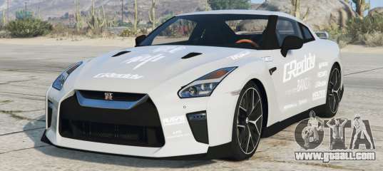 Nissan GT-R (R35) Gainsboro for GTA 5