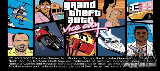 2K AI Upscaled Loading Screens And Splashes for GTA Vice City