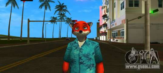 Nick Wilde for GTA Vice City