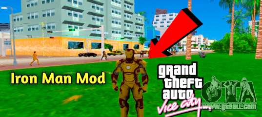 Iron Man Mod for GTA Vice City