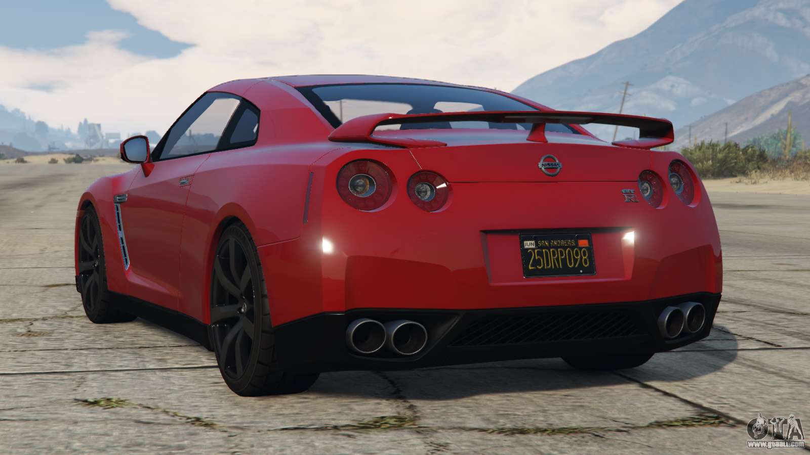 Nissan GT-R (R35) Carnelian for GTA 5