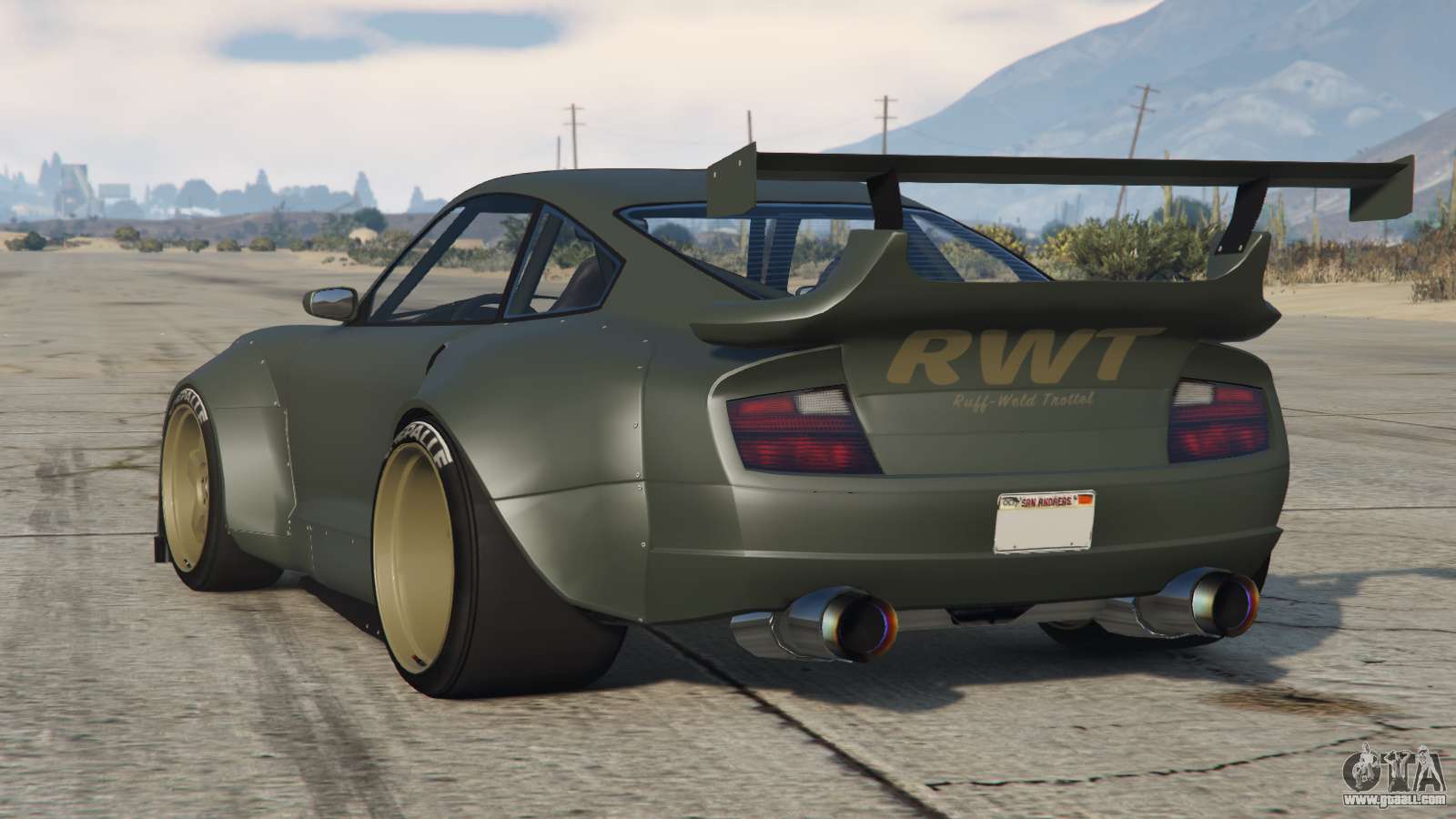 Pfister Comet Wide Body for GTA 5