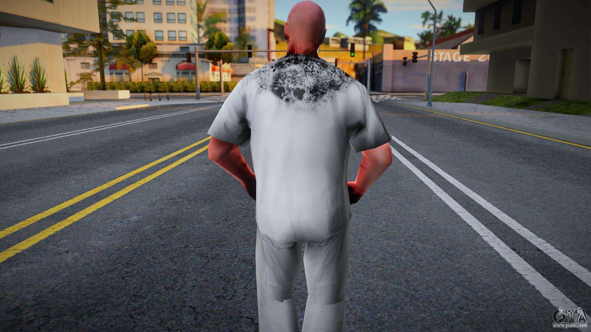 GTA San Andreas Victim 035 de SCP Containment Breach Mod 