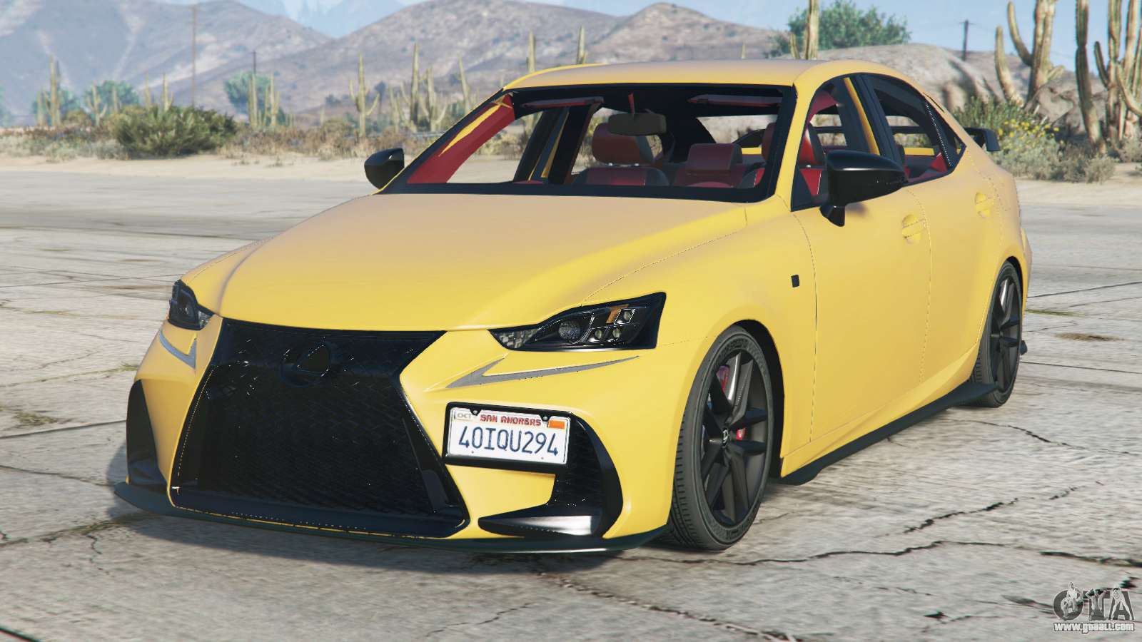 Lexus IS 200t F Sport XE30 2017 For GTA 5 Lexus IS 200t F Sport XE30 2017 For GTA 5