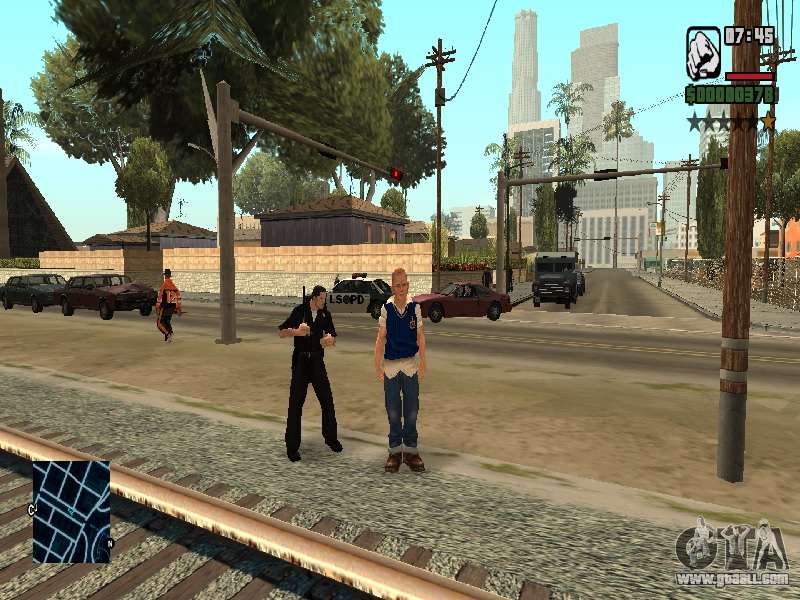 GTA San Andreas Jimmy Hopkins From Bully Anniversary Edition Mod