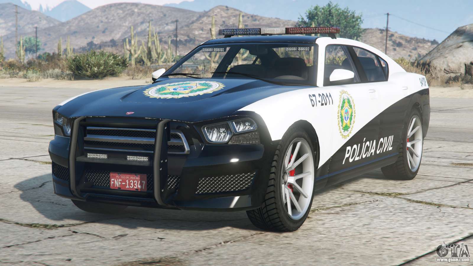Vulcar Ingot Policia for GTA 5