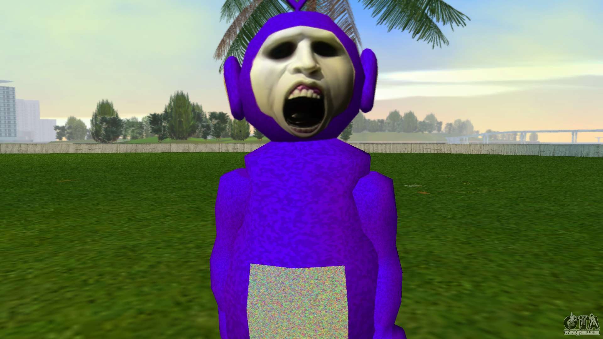 Slendytubbies 3 Tinky Winky Skin for GTA San Andreas