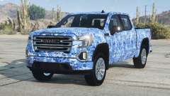 GMC Sierra AT4 Crew Cab Picton Blue for GTA 5