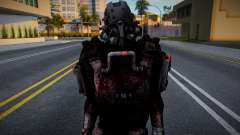 Skin De Blackguard Con Casco De Wolfenstein for GTA San Andreas
