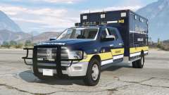 Ram 3500 Mega Cab Ambulance Blue Whale for GTA 5