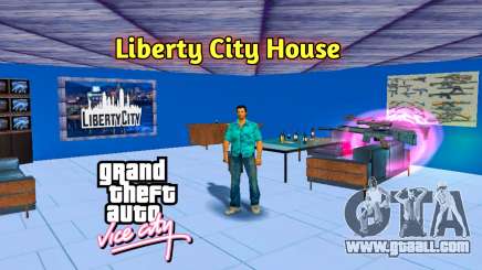 Liberty City House New Map for GTA Vice City