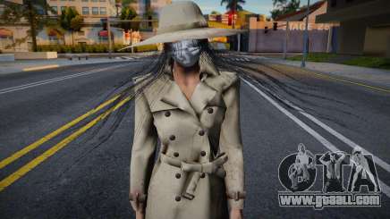 Skin De Kuchisake Onna Con Tapabocas for GTA San Andreas