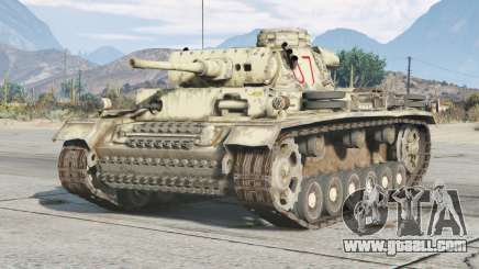 Flammpanzer III for GTA 5