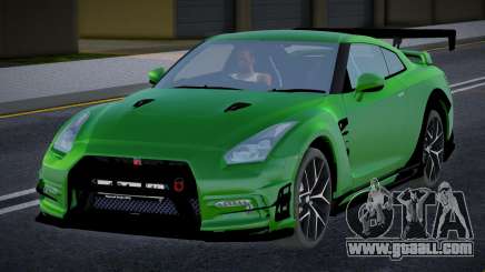 Nissan GT-R35 Evil for GTA San Andreas