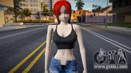 Skin de Revy del manga Black Lagoon for GTA San Andreas