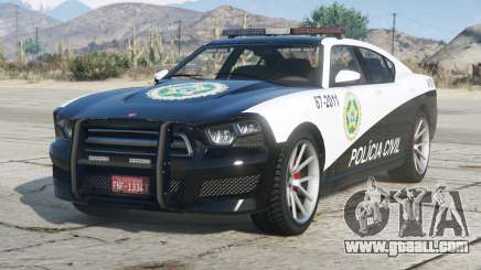 Bravado Buffalo S Policia for GTA 5