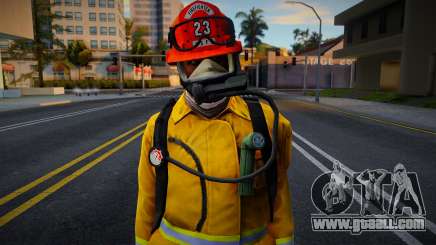 GTA Online Firefighter - LAFD1 for GTA San Andreas