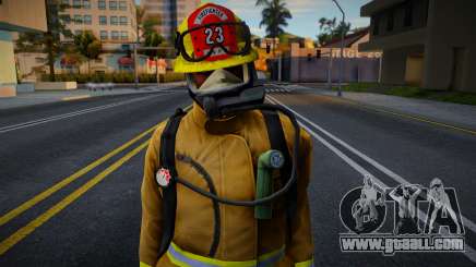 GTA Online Firefighter - LVFD1 for GTA San Andreas