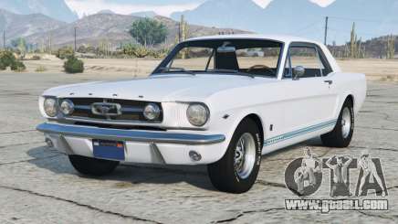 Ford Mustang GT 1965 Gainsboro for GTA 5