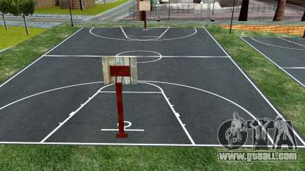 New Textures for basketball court for GTA San Andreas