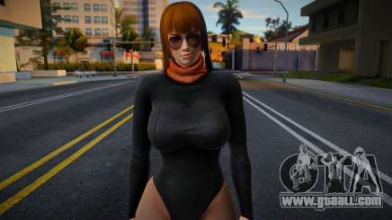 Kasumi Sexy Leather 2 for GTA San Andreas